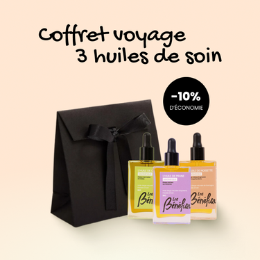 Coffret 3 mini huiles de soin françaises