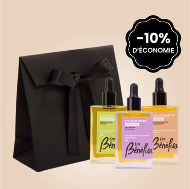 Coffret 3 mini huiles de soin françaises