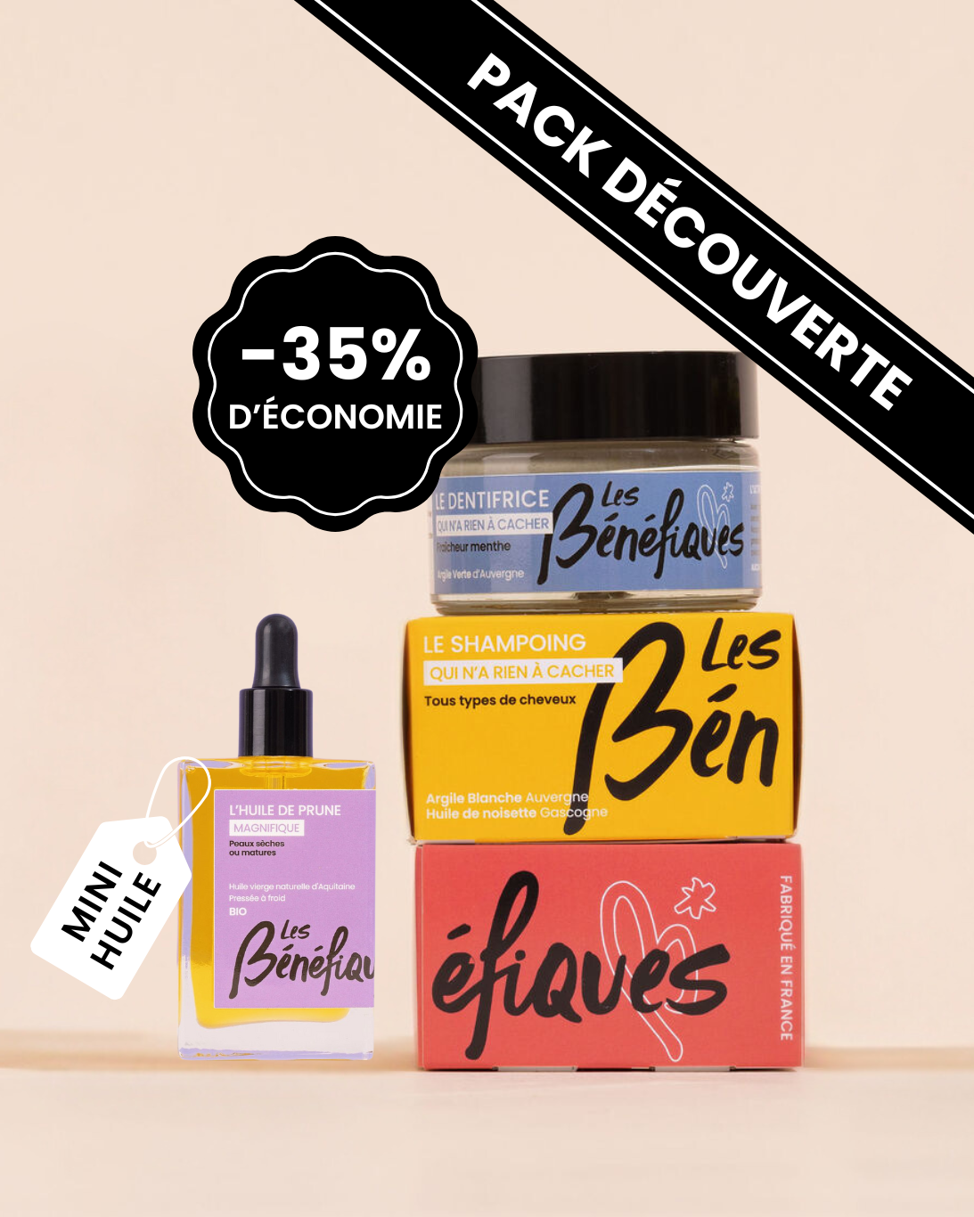 Pack Découverte - Les incontournables bénéfiques !